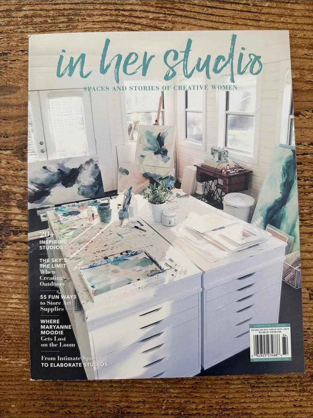 🩵IN HER STUDIO magazine | Winter 2019